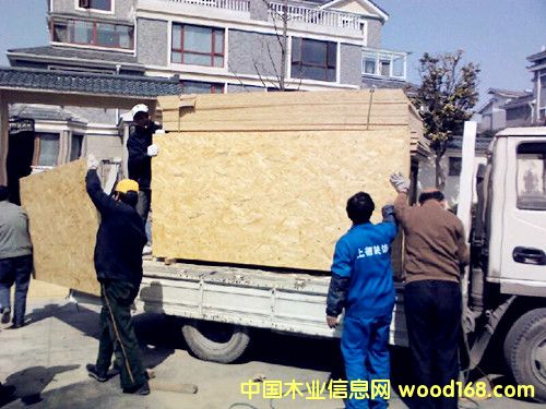 圖：歐松板 麥秸板進入平常百姓家 點擊可放大