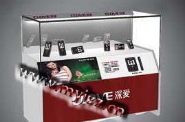 點擊查看手機(jī)展柜制作放大圖片