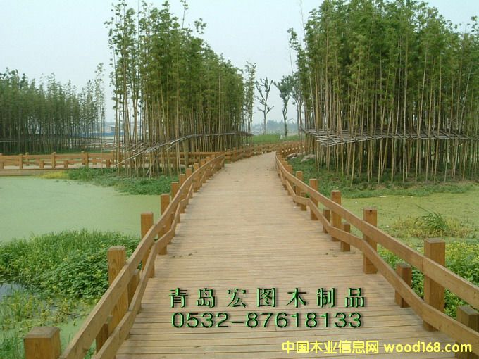 青島木棧道的詳細介紹