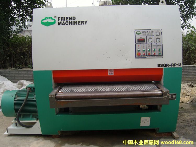 青島福瑞德雙砂架砂光機