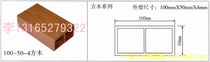 臨沂生態木廠家100*50方木的詳細介紹