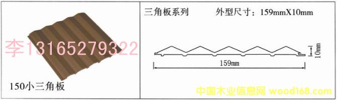 合肥安徽生態木廠家150三角板的詳細介紹