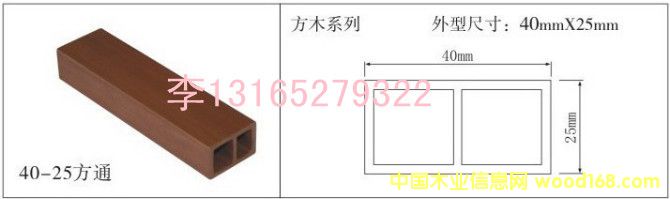 臨沂生態木廠家40*25方木的詳細介紹