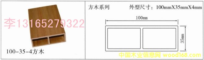 臨沂生態木廠家100*35方木的詳細介紹