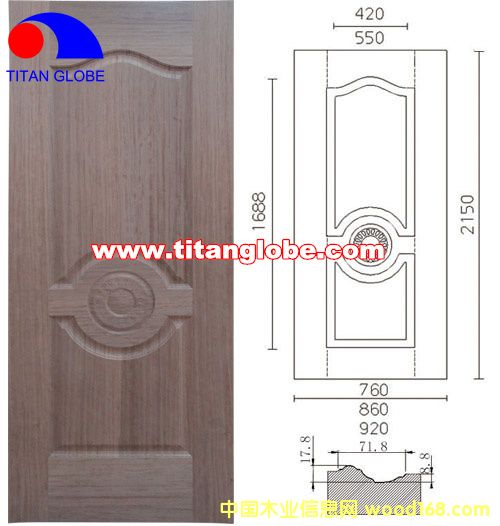 Veneer Door Skin-Titan GlobԔB