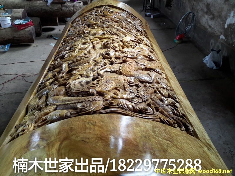 金絲楠木雕朱雀棺的詳細介紹