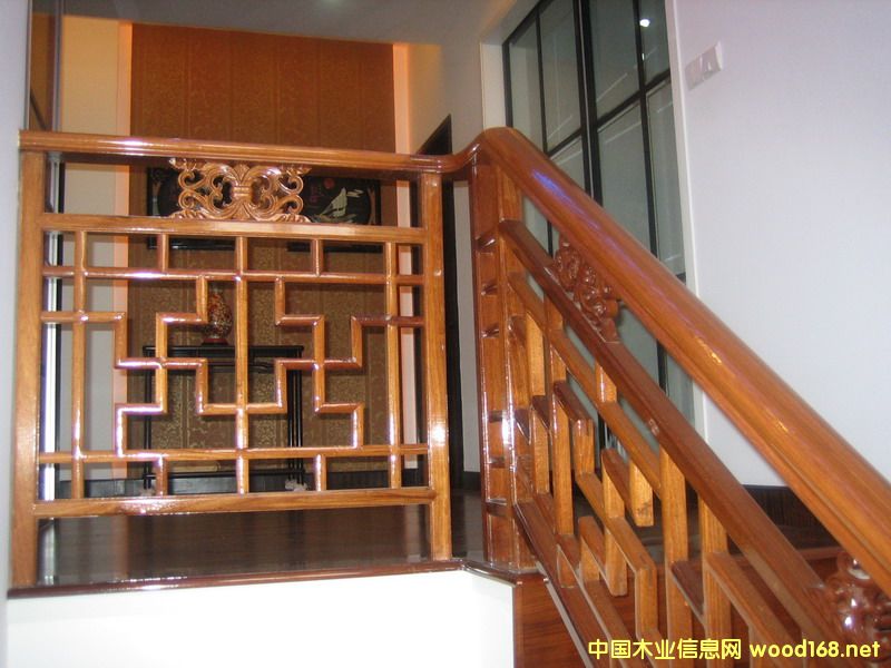 4.5×7.5櫸木樓梯扶手